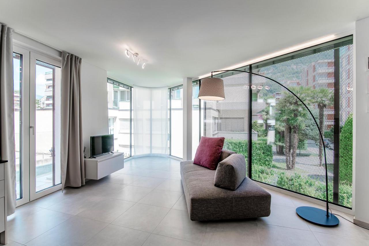 Flat Iron By Quokka 360 - Modern Building 5 Min From The Centre Of Lugano Apartmán