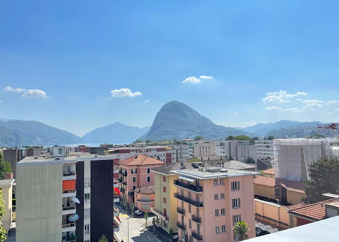 Flat Iron Apartments By Quokka 360 - Modern Building 5 Min From The Centre Of Lugano